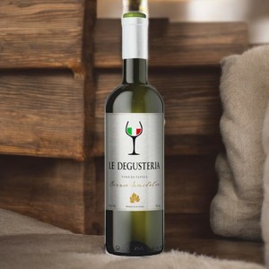 Вино ординарное полусладкое белое «ЛЕ ДЕГУСТЕРИЯ» («LE DEGUSTERIA») 10-12 %, 0.75
