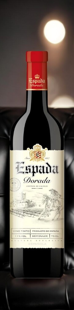 Вино ординарное полусладкое красное “ESPADA DORADA” (Эспада Дорада), 11%, 0.75