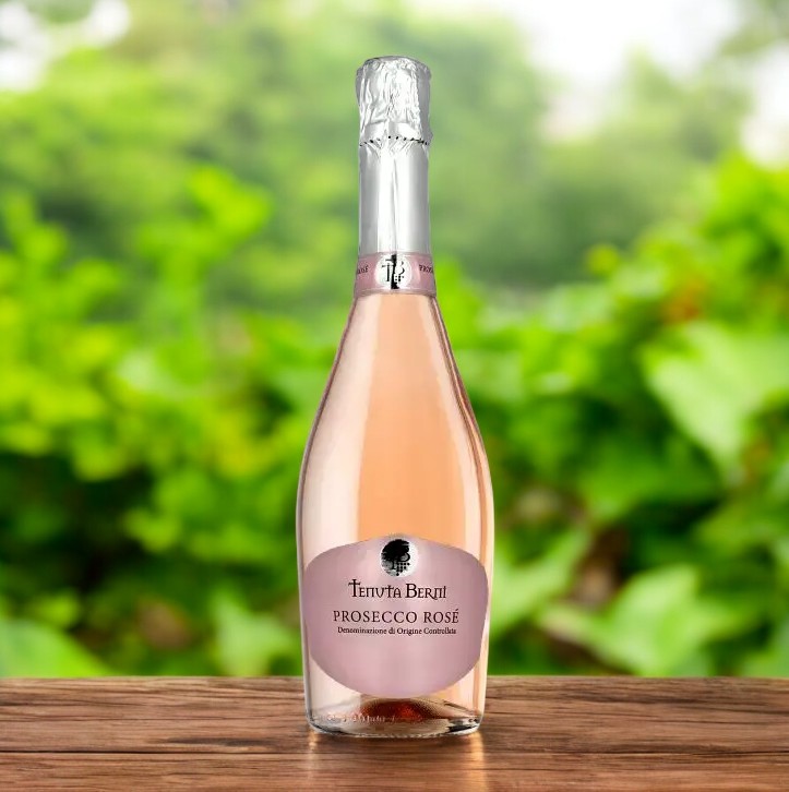 Вино игристое “ТЕНУТА БЕРНИ Просекко Тревизо” (“TENUTA BERNI Prosecco Treviso”) белое сухое, 11.0%, 0.75л