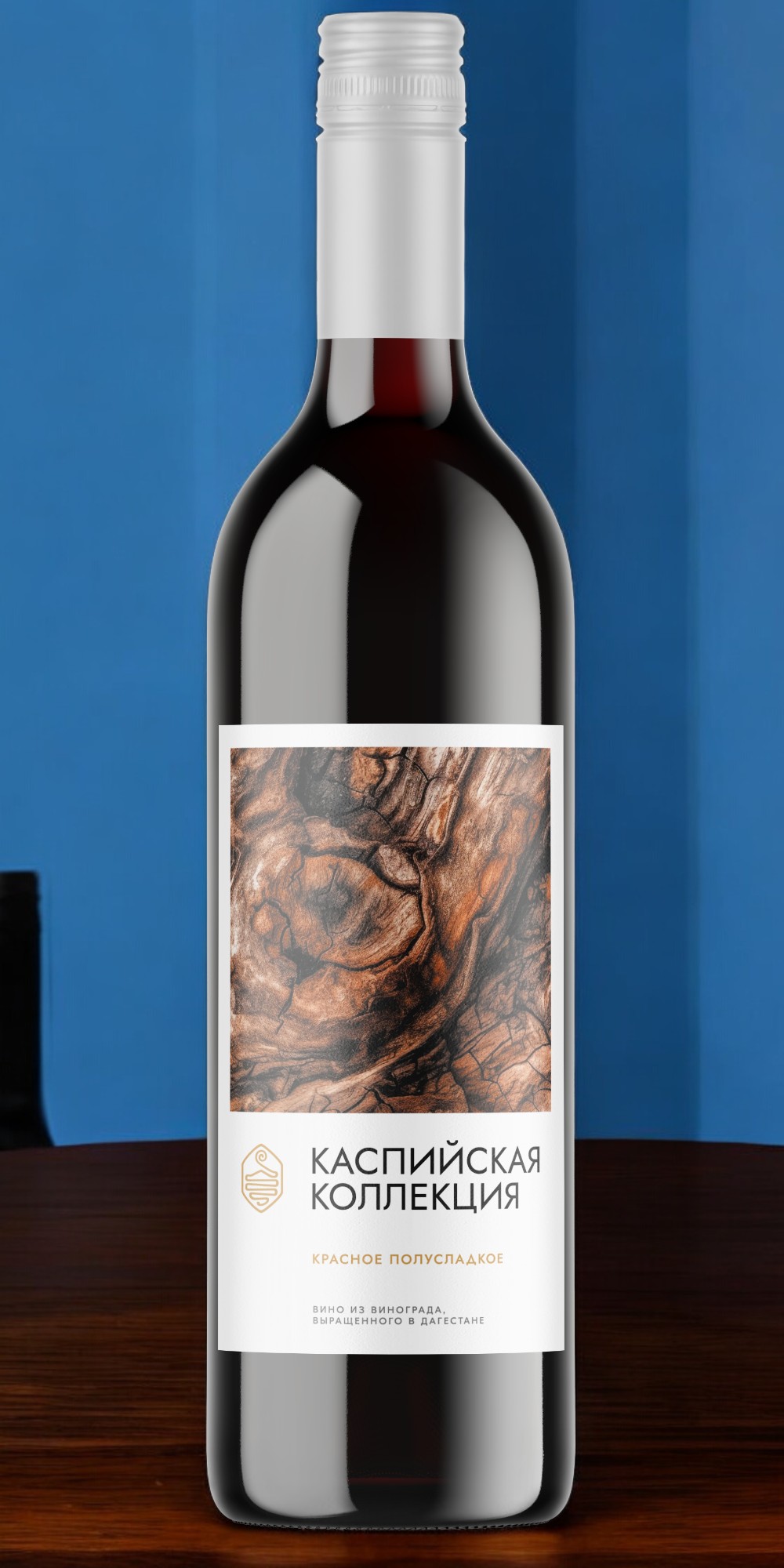 Вино сухое белое “Каспийская коллекция” 10-12%, 0.75л