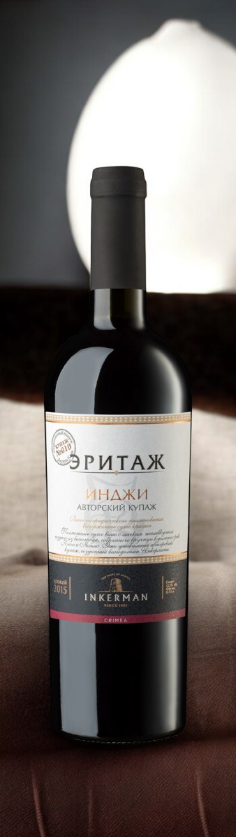 Вино марочное сухое красное «Инджи Авторский Купаж» 10,5-14% 0,75
