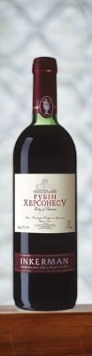 Вино столовое “Рубин Херсонеса”, кр., сух.,  10-14%, 0.75 (Новая марка)