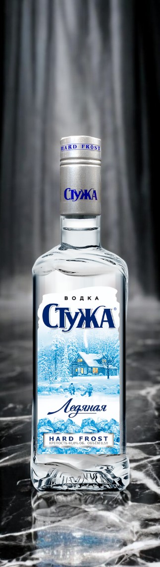 Водка “Стужа Ледяная”, 40% 0.5 (фас.16)