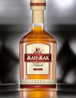 Коньяк трехлетний “Жан-Жак”, ТМ “Жак-Жак” серии “Классик” 40% 0,25