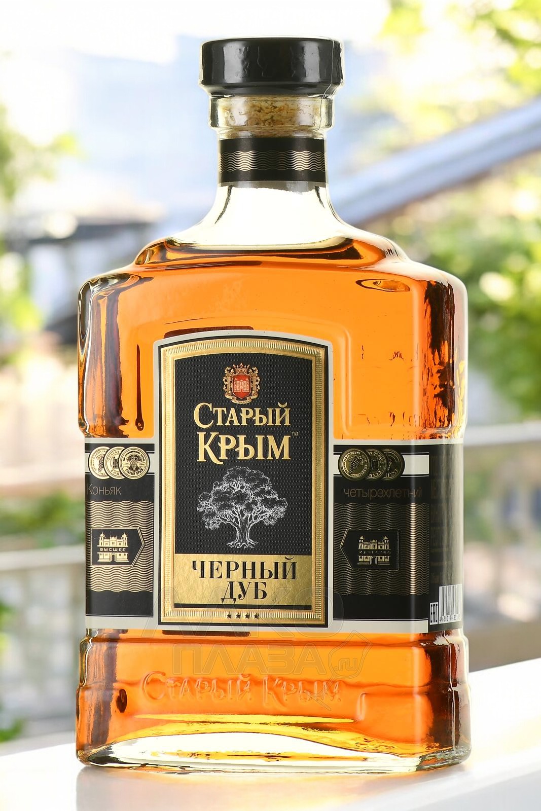 Коньяк четырехлетний “Черный Дуб ТМ СТАРЫЙ КРЫМ 40% 0,5 розница