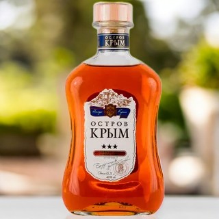 Коньяк трехлетний “Три года” 40% 0,5 Остров Крым (VS)