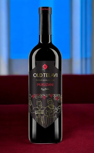 Вино ординарное сортовое сухое красное “МУКУЗАНИ” 12% 0,75 ТМ OLD TELAVI