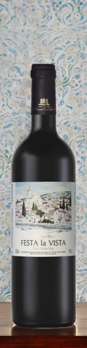 Вино столовое “Феста Ла Виста”  кр. сух., 11-12% 0.75