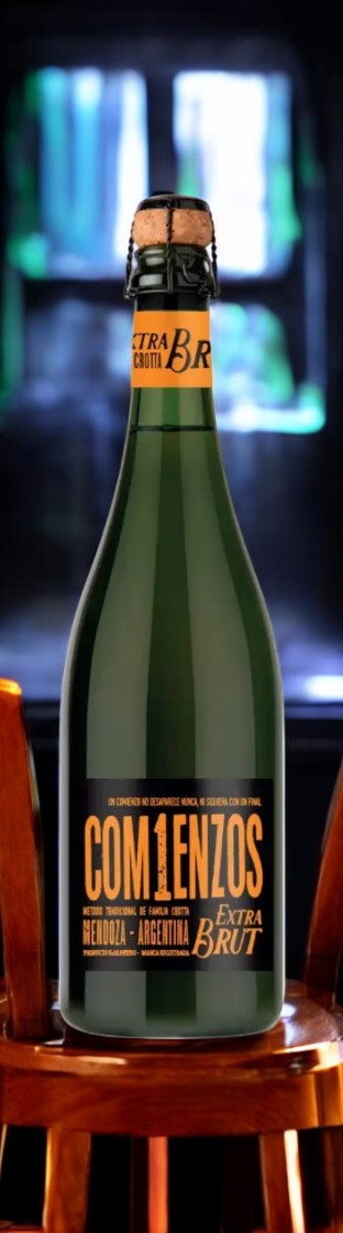 Игристое вино “КОМЬЕНСОС ЭКСТРА БРЮТ” белое экстра брют, 12.0-12.5%, 0.75л