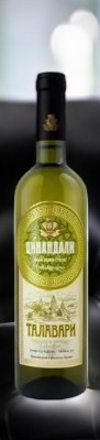 Вино сортовое выдержанное белое сухое “ЦИНАНДАЛИ” ТМ ТАЛАВАРИ, 11.5%, 0.75л