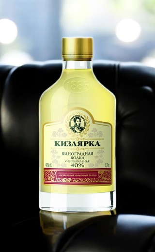 Водка виноградная “Кизлярка” Оригинальная, 40% 0.25 завод