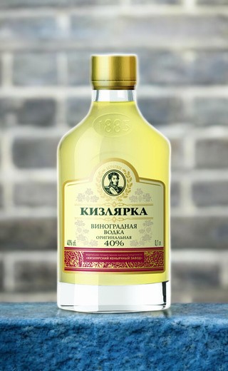 Водка виноградная “Кизлярка” Оригинальная, 40% 0.25 завод (ф.12)