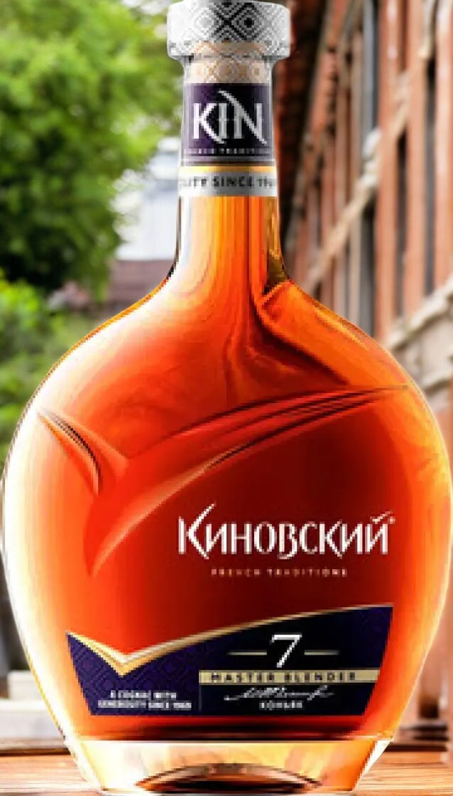 Коньяк выдержанный “КВ” Киновский” 7 лет””, 40% 0.5 (ф.6)