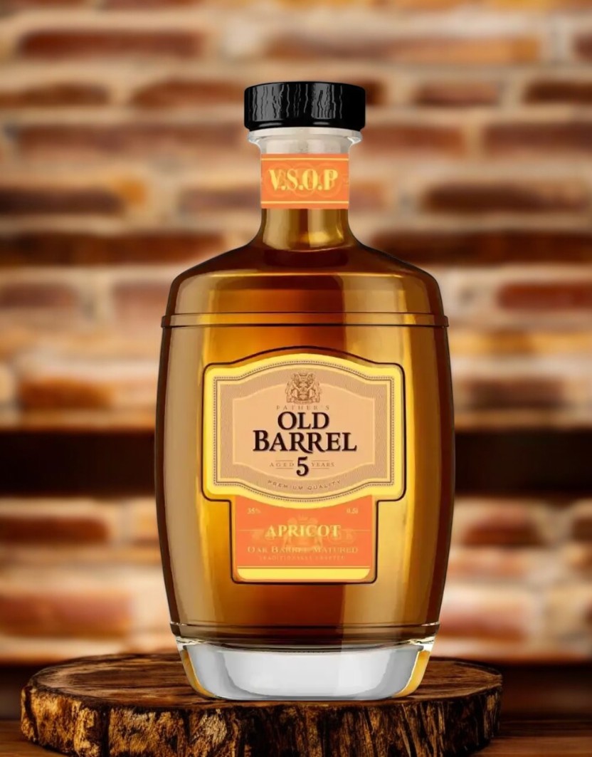Аперитив “Fathers Old Barrel Apricot” (Фазерс Олд Баррель Априкот), 35% 0.25