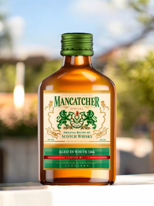 Виски Зерновой “MANCATCHER” (Мэнкэтчер), 40% 0.1
