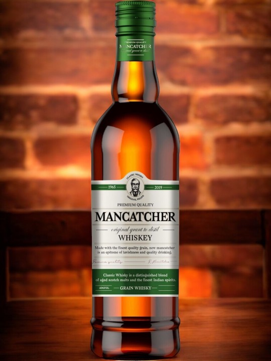 Виски Зерновой “MANCATCHER” (Мэнкэтчер), 40% 0.25