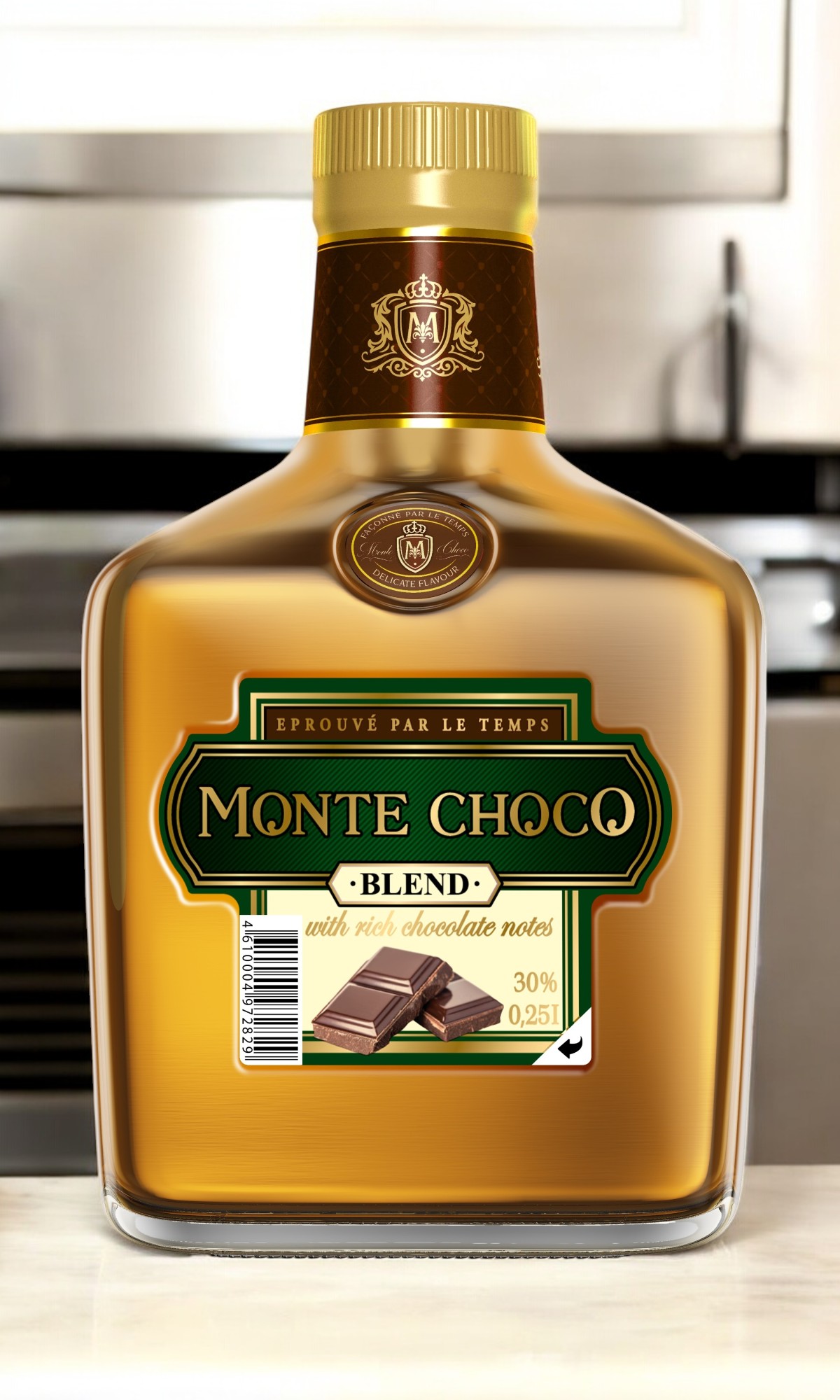 Коктейль “Monte Choco” Chocolate (“Монте Шоко” Шоколад), 30% 0.5