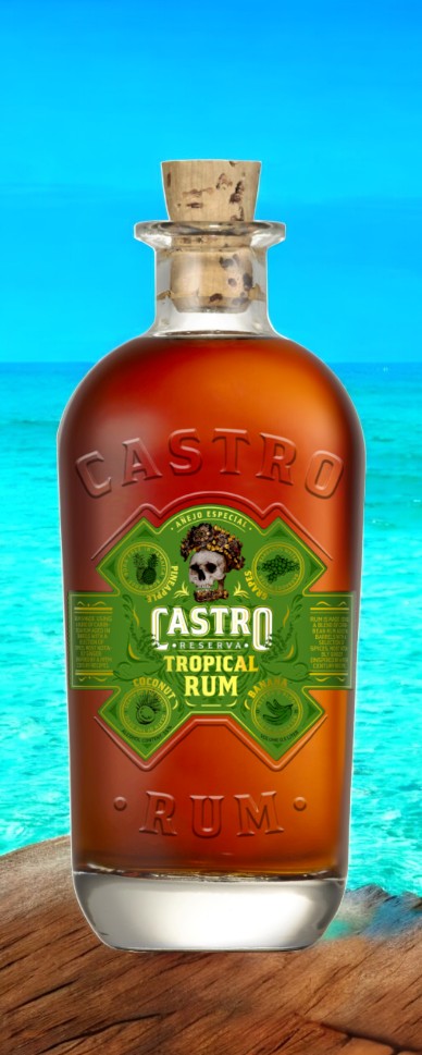 Коктейль “Ромовый напиток “CASTRO Tropical” (“КАСТРО Тропикал” ) 35% 0.5