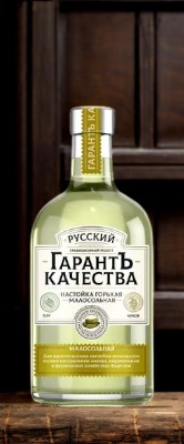 Настойка горькая “Русский гарантъ качества. Малосольная”, 40% 0.5 (НМ)