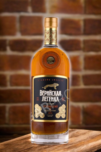 Грузинский коньяк “Верийская легенда” 5-летний 40% 0,5