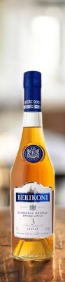 Коньяк ординарный трехлетний “БЕРИКОНИ 3-летний” 0,5л 40%