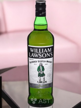 Виски купажированный “ВИЛЬЯМ ЛОУСОНС” (“WILLIAM LAWSON’S”), 40% 0.7 (ф.6) (Россия)