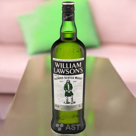 Виски купажированный “ВИЛЬЯМ ЛОУСОНС” (“WILLIAM LAWSON’S”), 40% 1.0 (ф.12) (Россия)