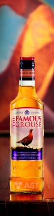 Виски шотландский купажированный “The Famous Grouse” (“Фэймос Грауз”), 40% 0.7