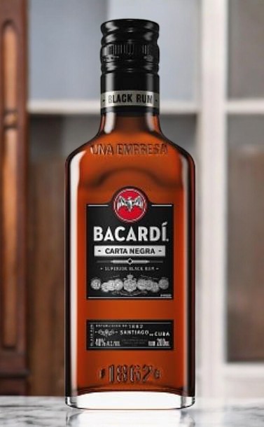 Ром ТМ “BACARDI” “БАКАРДИ КАРТА НЭГРА” (“BACARDI CARTA NEGRA”), 40% 0.5