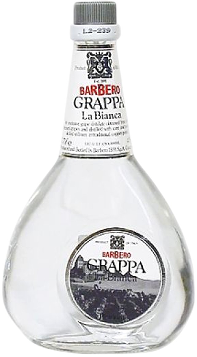Виноградная водка “Граппа Бьянка Барберо”,  40% 0,7л