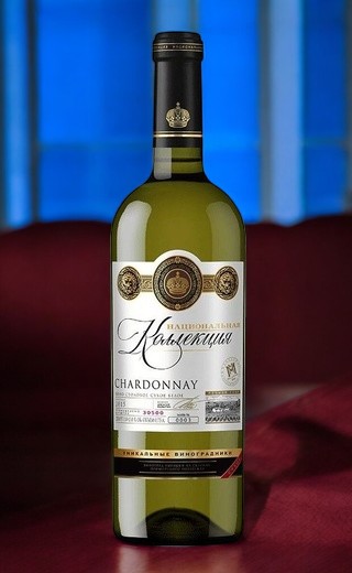 Вино ординарное сухое белое “Национальная коллекция. Шардоне”,10-12% 0,75л.