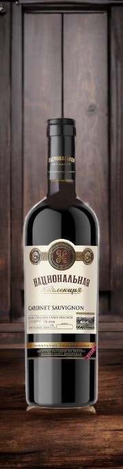 Вино сухое красное “Каберне.Национальная коллекция”,10-12% 0,75л.