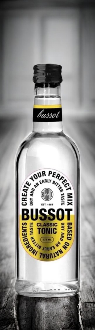 Напиток безалкогольный сильногазированный «BUSSOT CLASSIC TONIC» («БУССОТ КЛАССИЧЕСКИЙ ТОНИК») 0,375