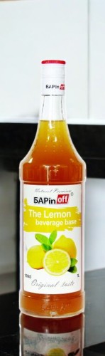 Основа для напитка лимонная Barinoff 1 литр (стекло)