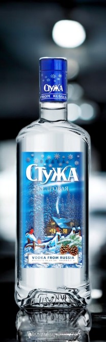 Водка “Стужа Кедровая”, 40% 0.375 (фас.20)