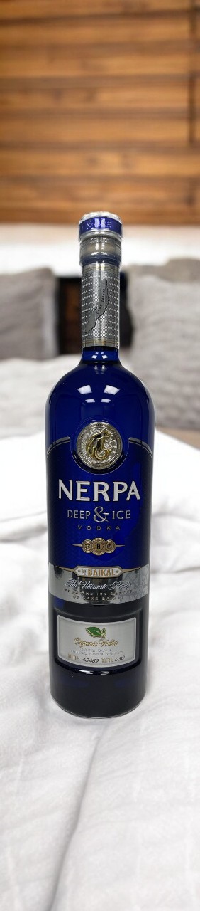 Водка “НЕРПА ГЛУБИНА И ЛЕД /NERPA DEEP&ICE”, 40%, 0.7