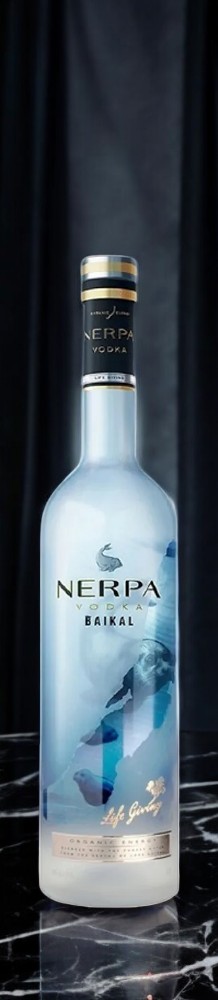 Водка НЕРПА БАЙКАЛ/NERPA BAIKAL, 40%, 0.5