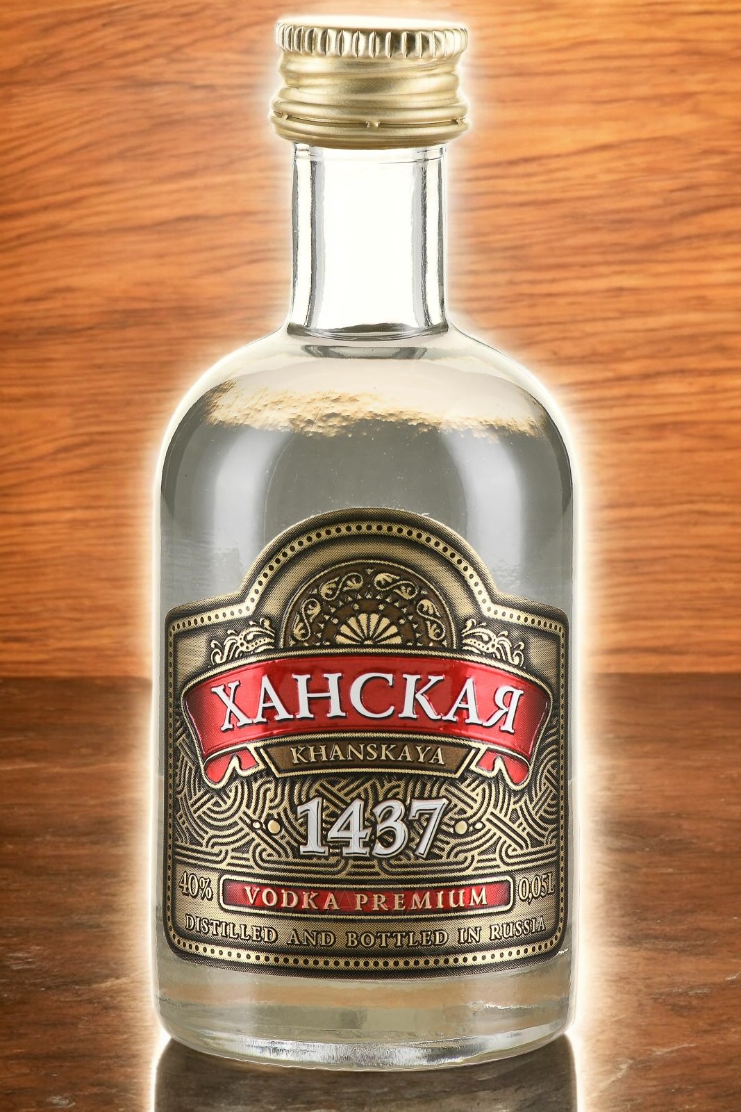 Водка “ХАНСКАЯ”, 40% 0.05