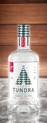 Водка Тундра “TUNDRA NORDIC NATURE. ВОДКА КРАЙНЕГО СЕВЕРА”, 40% 0.5