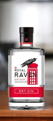 джин «ROYAL RAVEN DRY (РОЯЛ РЕЙВЕН ДРАЙ)» 40% 0,5