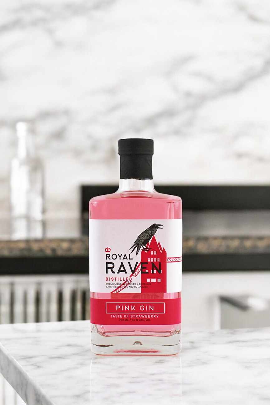 джин «ROYAL RAVEN PINK (РОЯЛ РЕЙВЕН ПИНК)» 40% 0,7
