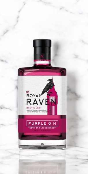 джин «ROYAL RAVEN PURPLE (РОЯЛ РЕЙВЕН ПЁРПЛ)» 40% 0,5