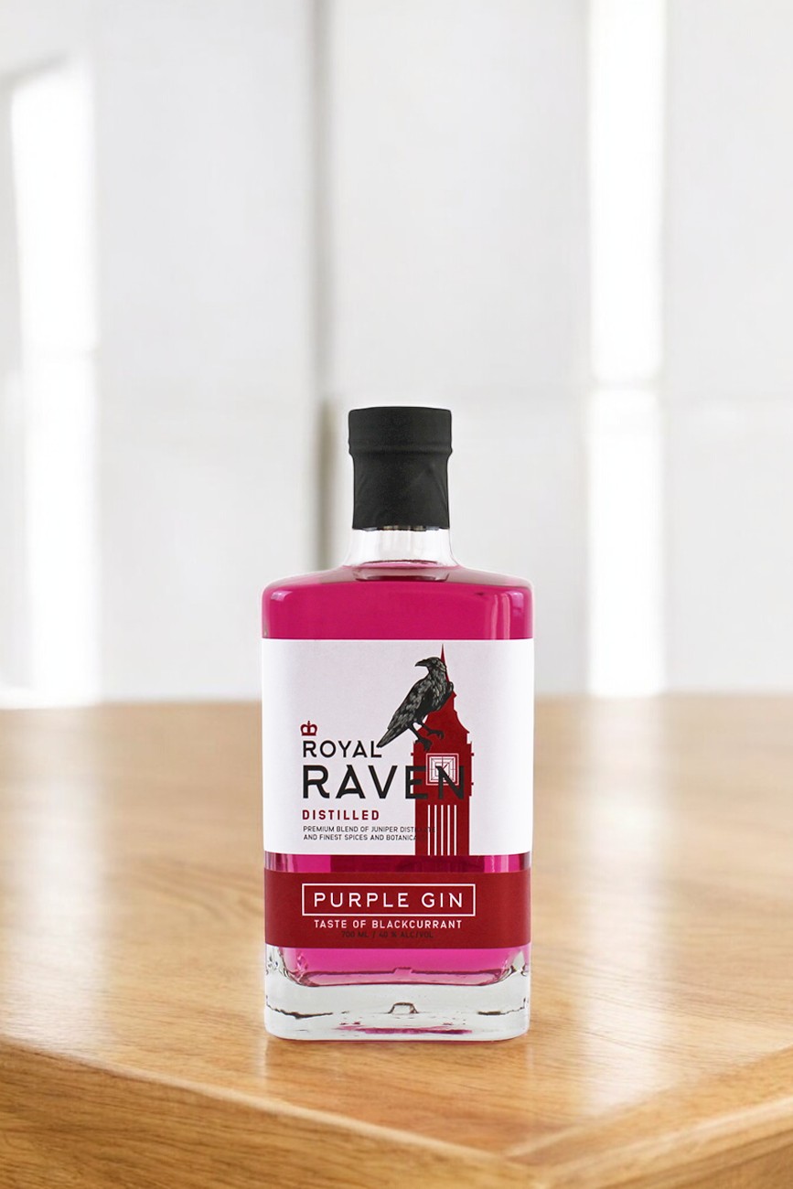 джин «ROYAL RAVEN PURPLE (РОЯЛ РЕЙВЕН ПЁРПЛ)» 40% 0,7