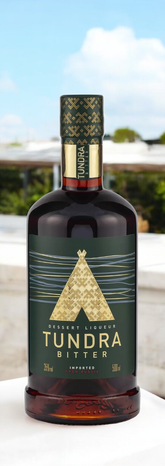 Ликер десертный “TUNDRA BITTER” 35% 0,5 ф.12