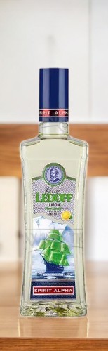 Настойка горькая “ГРАФ ЛЕДОФФ С АРОМАТОМ ЛИМОНА, 40% 0.5 НОВАЯ МАРКА