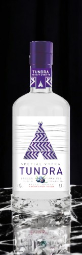 ПРОМО Водка особая”TUNDRA МОРОЗНЫЙ МОЖЖЕВЕЛЬНИК.ВОДКА КРАЙНЕГО СЕВЕРА” 40% 0,5