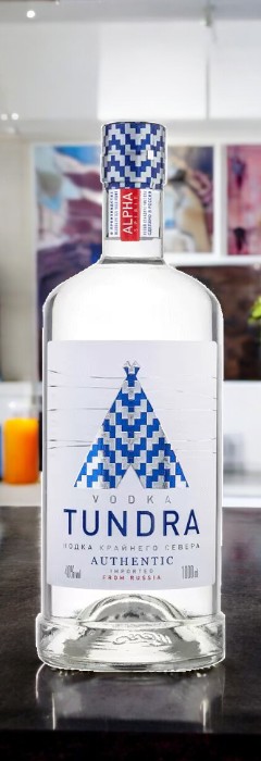 ПРОМО Водка Тундра “TUNDRA AUTHENTIC. ВОДКА КРАЙНЕГО СЕВЕРА”, 40% 0.5