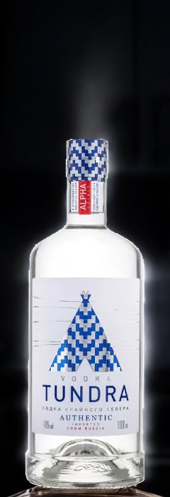 ПРОМО Водка Тундра “TUNDRA AUTHENTIC. ВОДКА КРАЙНЕГО СЕВЕРА”, 40% 0.7