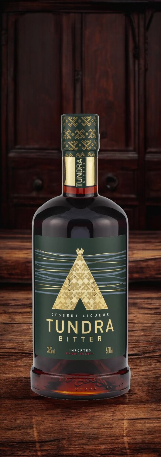 ПРОМО Ликер десертный “TUNDRA BITTER” 35% 0,5