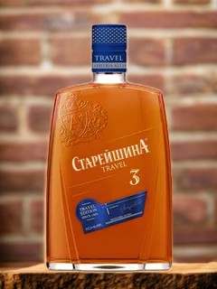 Коньяк “Старейшина Трэвел” 3 года фл.,40% 0.25